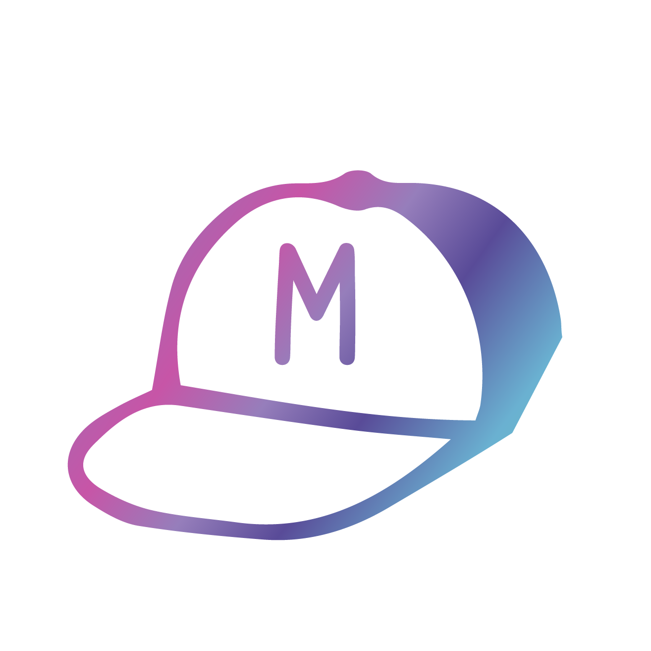 Young Medway Doodle Master icons Cap gradient 10